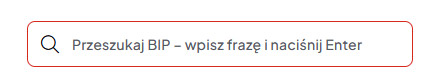 Wyszukiwarka BIP